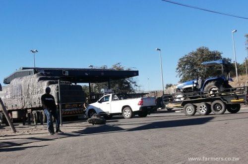 To import a tractor into Zimbabwe you need the following